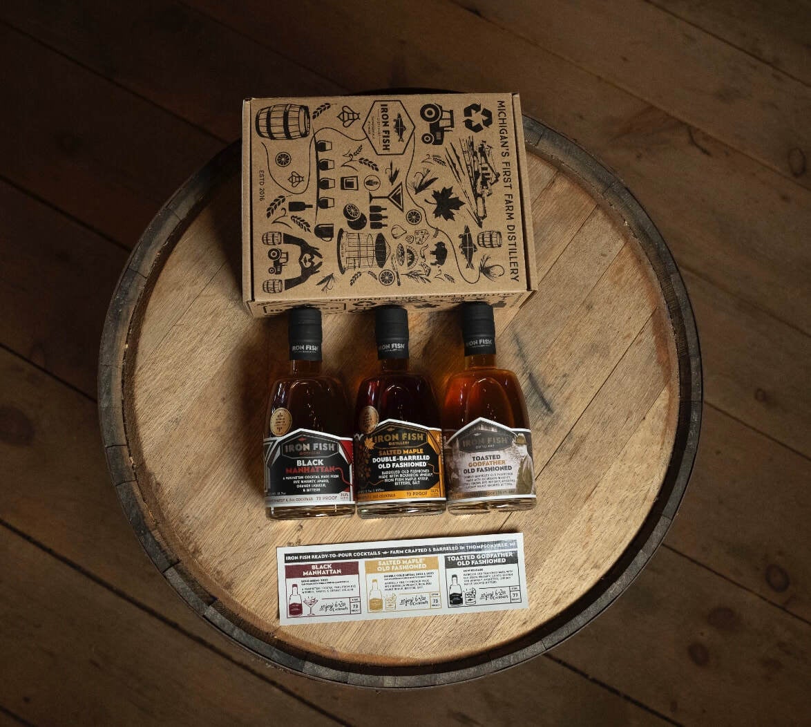 RTD Gift Pack (3 Pack) Iron Fish Distillery
