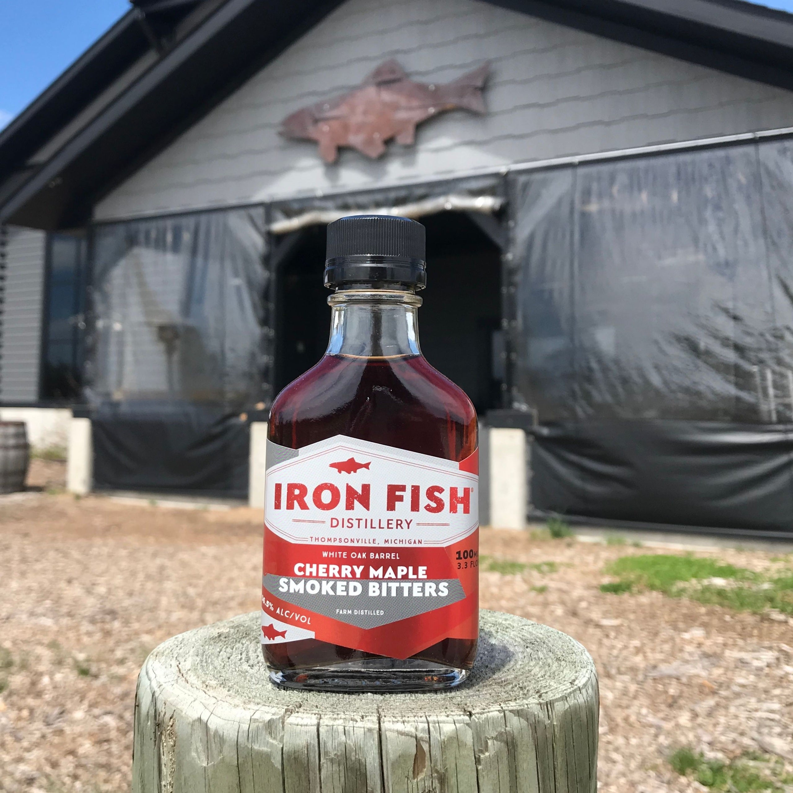Iron Fish Cherry Smoked Bitters Iron Fish Distillery